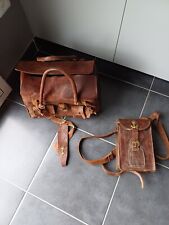 Sac ancien cuir d'occasion  Wizernes