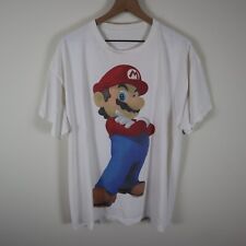Camisa promocional Mario Nintendo videogame 2007 Mario Bros tamanho XL 23x28 comprar usado  Enviando para Brazil
