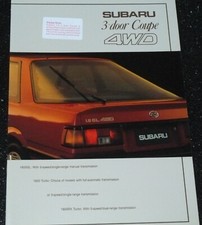 Subaru door coupe for sale  CANTERBURY