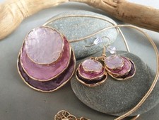 Collana donna acciaio usato  Italia