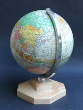 Globe terrestre socle d'occasion  Nancy-