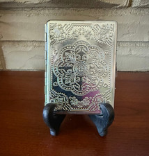 Porta-Cartão Carteira de Cigarro Vintage Tom Prata Estojo de Metal 3 X 4 Polegadas Excelente Estado Usado comprar usado  Enviando para Brazil