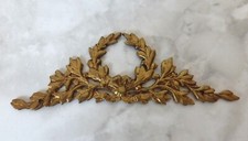 Antiga coroa de flores francesa Art Nouveau Ormolu ouro metal móveis caixa adorno 10cm comprar usado  Enviando para Brazil