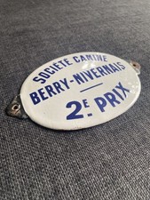 Ancienne petite plaque d'occasion  Nevers