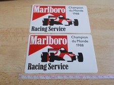Autocollants marlboro racing d'occasion  Toulon-