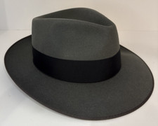 Selentino gray fedora for sale  Washington