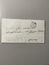 Pre filatelia lettera usato  Siracusa