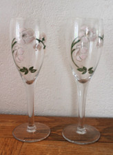 Champagne flutes perrier d'occasion  Expédié en Belgium
