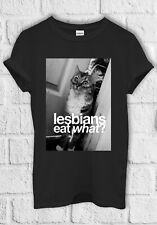 Moletom com capuz Lesbians Eat What Pussy Cat camiseta masculina feminina unissex 1351 comprar usado  Enviando para Brazil