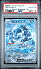 2023 Pokemon Paldea Evolved Chien-Pao #261 Ilustração Especial Rara PSA 10 Gem, usado comprar usado  Enviando para Brazil