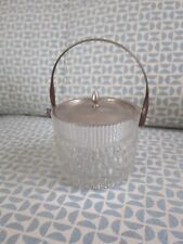 Vintage glass biscuit for sale  CAMBRIDGE