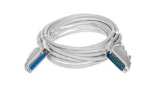 Cabo de extensão LPT 1: 1 tipo DSUB25 / DSUB25, M / Ż bege 5m AK-610201-050-E comprar usado  Enviando para Brazil