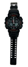 Usado, Casio G-Shock 5081 WR20BAR GA-100 preto e vermelho funciona precisa de bateria comprar usado Usado, Casio G-Shock 5081 WR20BAR GA-100 preto e vermelho funciona precisa de bateria comprar usado  Enviando para Brazil