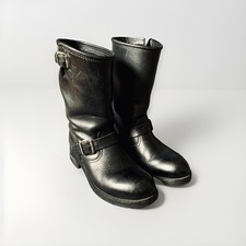 Biker lederstiefel unisex gebraucht kaufen  Hannover