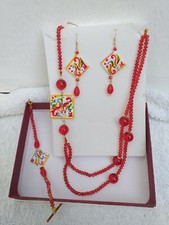 Parure orecchini collana usato  Barrafranca