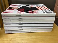 Vogue fashion magazines for sale  CINDERFORD