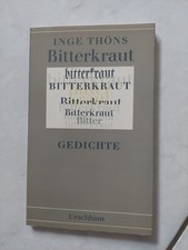 Bitterkraut gedichte thöns gebraucht kaufen  Tübingen