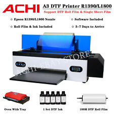 A3 DTF Printer Direct to Film Printer Flatbed Heat Transfer EPSON L1800 / R1390 comprar usado  Enviando para Brazil