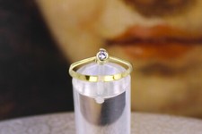Solitärring diamantring 585er gebraucht kaufen  Fürth