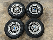 BMW E28 535I E24 E23 14"" aro roda leve liga 6,5"" largura conjunto fabricante de equipamento original 173K milhas, usado comprar usado  Enviando para Brazil