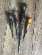 Vintage wooden handled for sale  SHEFFIELD