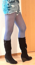 Jeans hotpants stonewashed gebraucht kaufen  Wesseling
