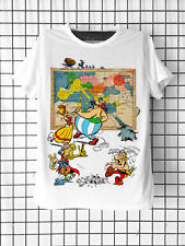 Tee shirt asterix usato  Spedire a Italy