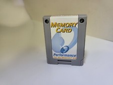 NOVO CARTÃO DE MEMÓRIA DE DESEMPENHO PARA NINTENDO 64 N64 TESTADO #e15 comprar usado  Enviando para Brazil