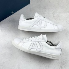 Tênis Armani Jeans couro branco tamanho 45 comprar usado  Enviando para Brazil