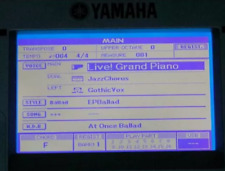 Tela LCD para Yamaha PSR S500 S550 S650 DGX520 DGX-620 630 640 mm6 mm8 comprar usado  Enviando para Brazil