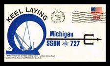 SELOS DR JIM CAPA NAVAL DOS EUA MICHIGAN SSBN-727 QUILHA COLOCANDO CANTO VINCADO comprar usado SELOS DR JIM CAPA NAVAL DOS EUA MICHIGAN SSBN-727 QUILHA COLOCANDO CANTO VINCADO comprar usado  Enviando para Brazil