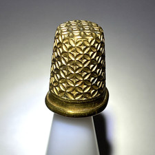 Vintage brass thimble for sale  Abbeville