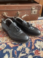Barker black leather for sale  LONDON