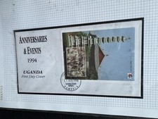 PhilaKorea 1994 World Stamp Exhibit (24) +Uganda FDC +Pagode Park Sheet #1256 comprar usado  Enviando para Brazil