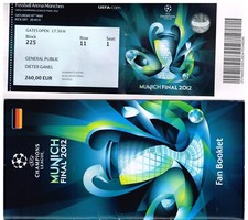Eintrittskarte uefa finale gebraucht kaufen  Berlin
