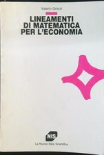 Lineamenti matematica per usato  Italia