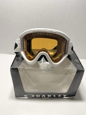 Óculos de proteção Oakley E Frame esqui snowboard - Branco com lente âmbar comprar usado  Enviando para Brazil