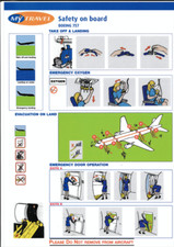 Usado, Safety card MyTravel Boeing 757 comprar usado  Enviando para Brazil