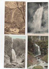Vintage postcards waterfalls for sale  MATLOCK