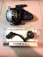 Usado, Carretel de pesca giratório Daiwa BG4000 com alça Gomexus botão elétrico BG 4000 comprar usado Usado, Carretel de pesca giratório Daiwa BG4000 com alça Gomexus botão elétrico BG 4000 comprar usado  Enviando para Brazil