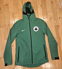 Jaqueta masculina Nike Boston Celtics 2018 Warm Up Court Bench com capuz NBA lateral P comprar usado  Enviando para Brazil