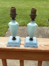 Pair blue glass for sale  Hartstown