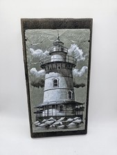 Ooak lighthouse etched for sale  Palm City