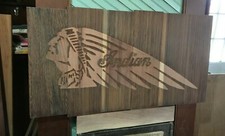 Antique redwood motorcycle for sale  Donnellson