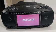 Aiwa portable bluetooth for sale  Check