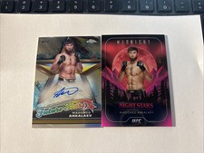 Combo 2024 Topps Chrome Magomed Ankalaev Auto Mid Night Night Stars/99 comprar usado  Enviando para Brazil
