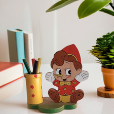 Porte crayons pinocchio usato  Venafro