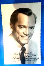 Autographe eddie constantine d'occasion  Trappes