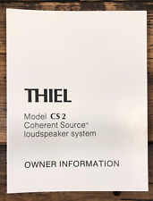 Thiel speaker owner for sale  Portland