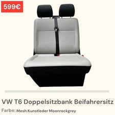 Doppelsitzbank sitz beifahrers gebraucht kaufen  Küstrin-Kietz